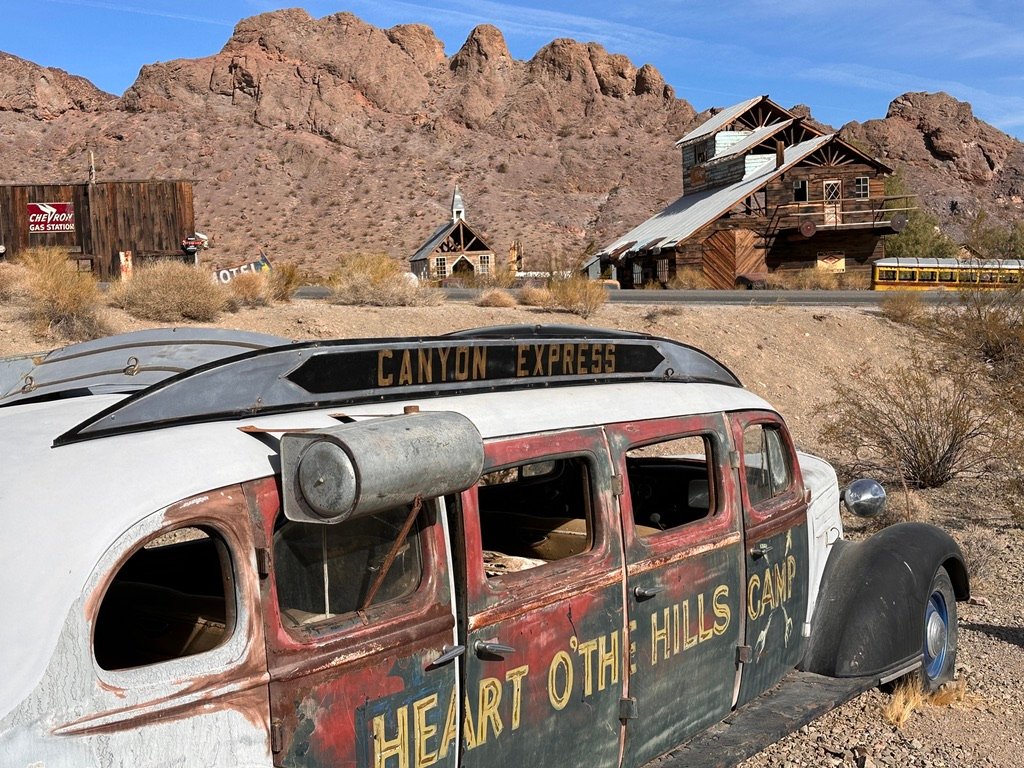nelson ghost town vieille voiture