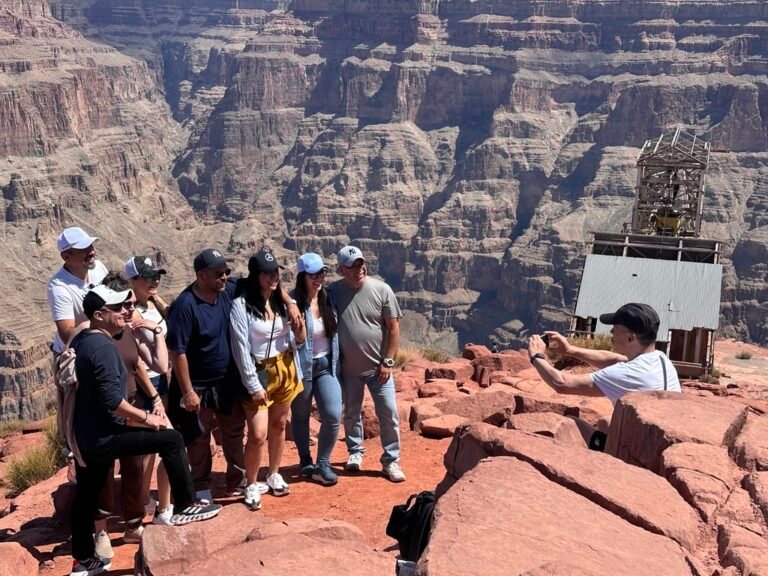 groupe photo grand canyon