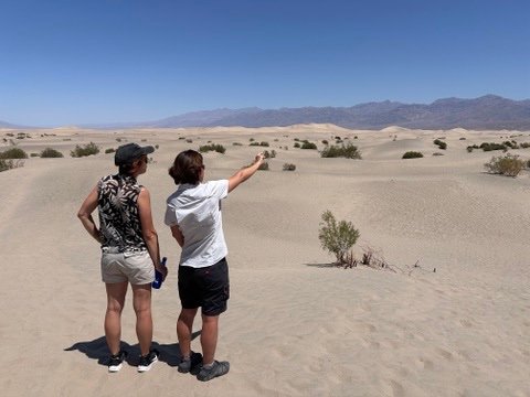 dunes mesquite death valley